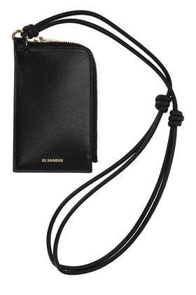 Embossed-logo detail neck wallet Jil Sander | J07UI0004P4841001